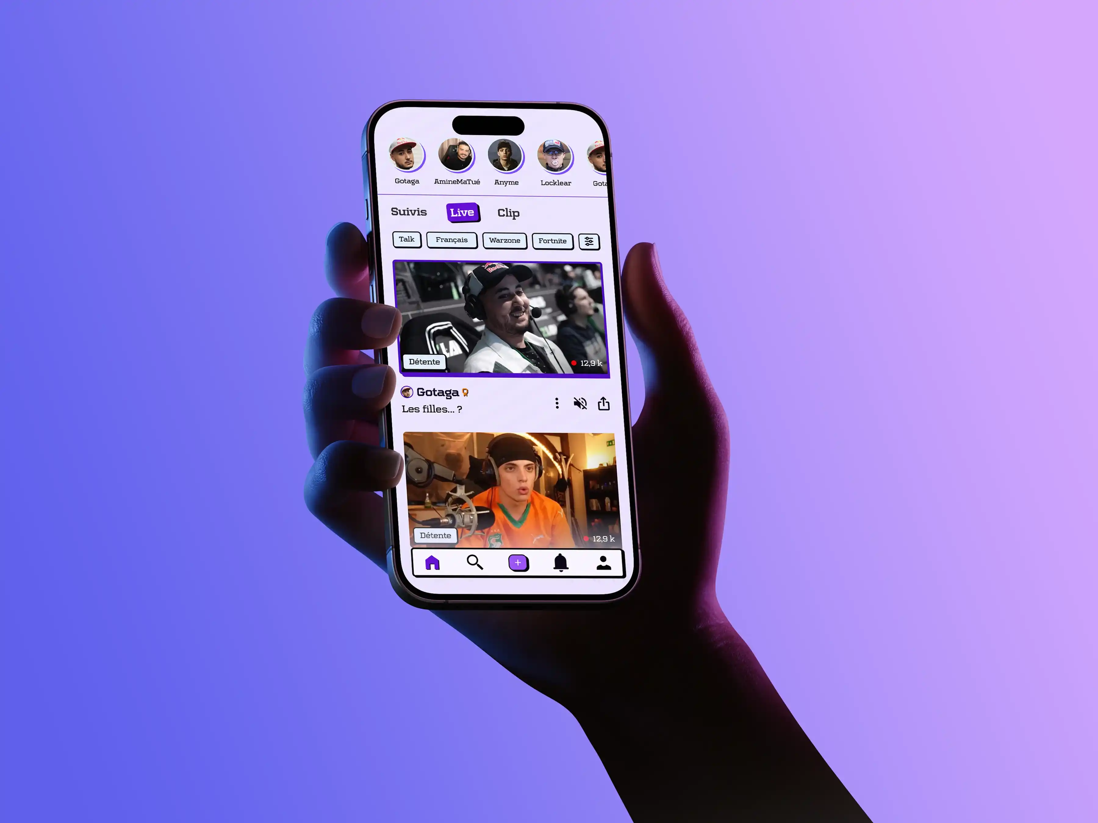 App live Twitch