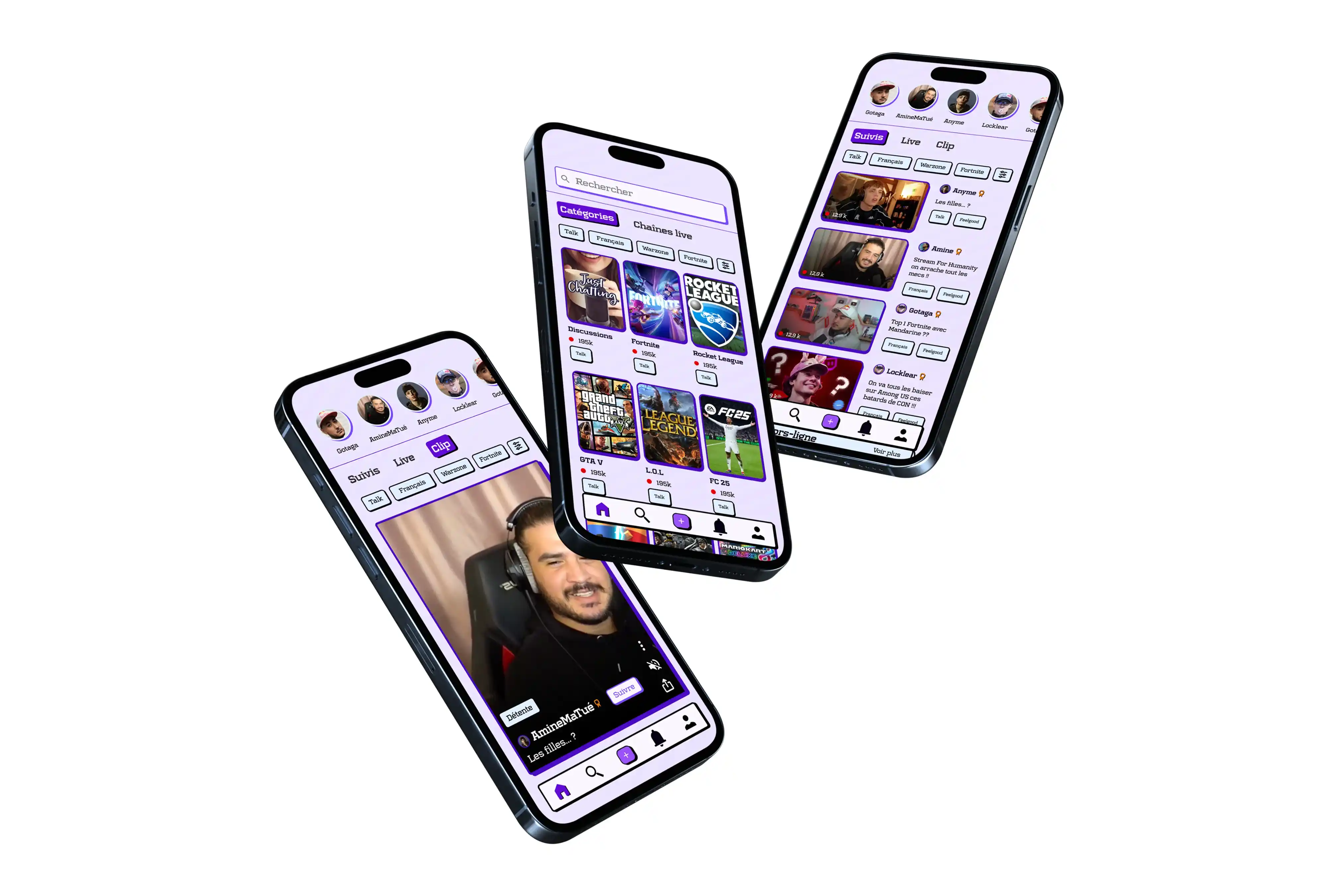 Twitch Redesign — App Design