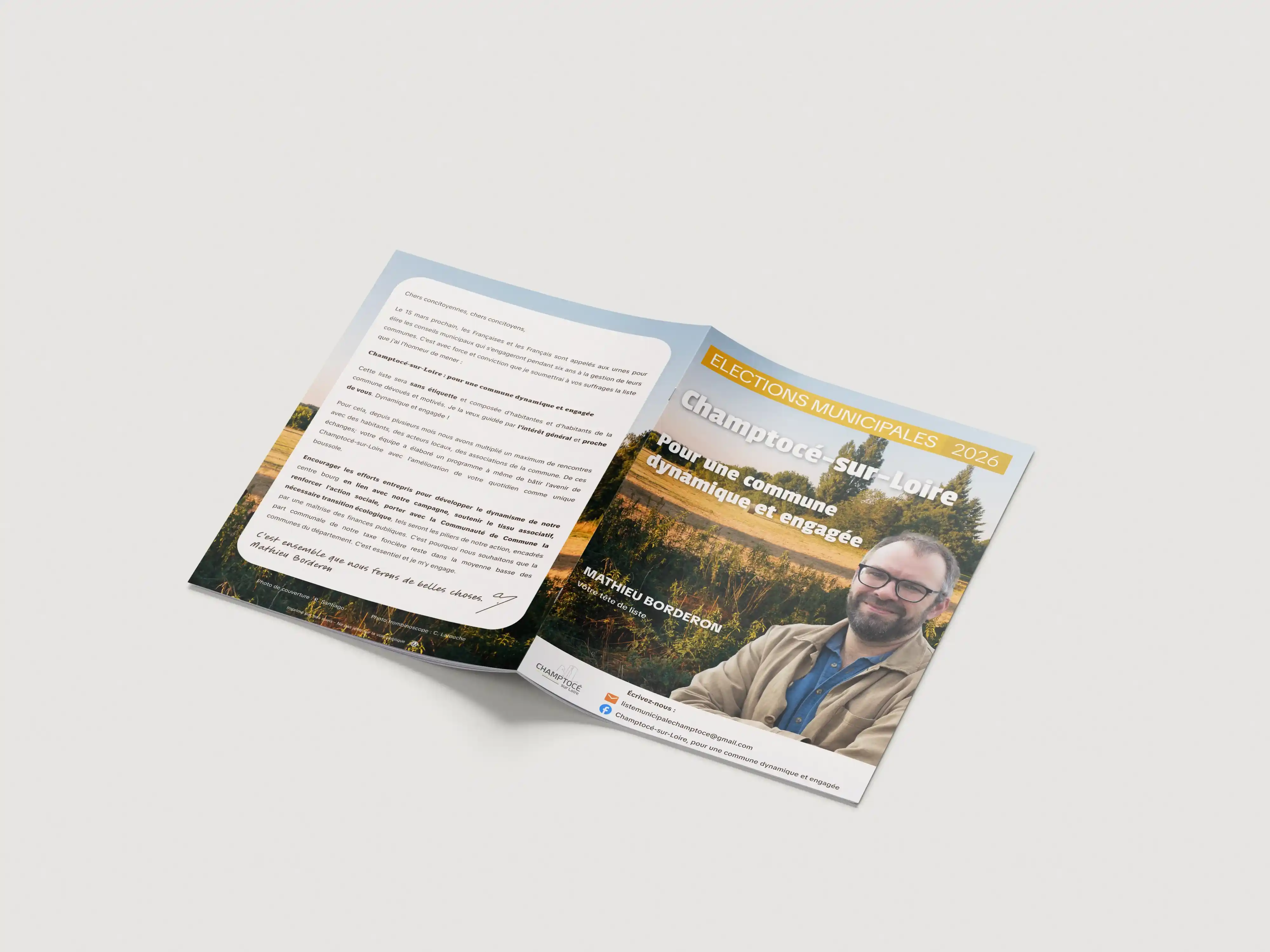 Brochure extérieure municipale