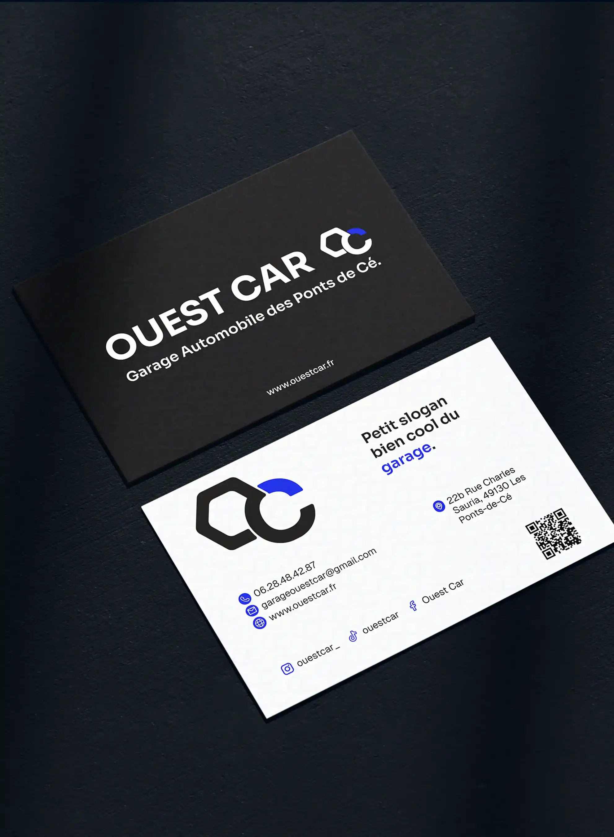 Carte de visite Ouest Car
