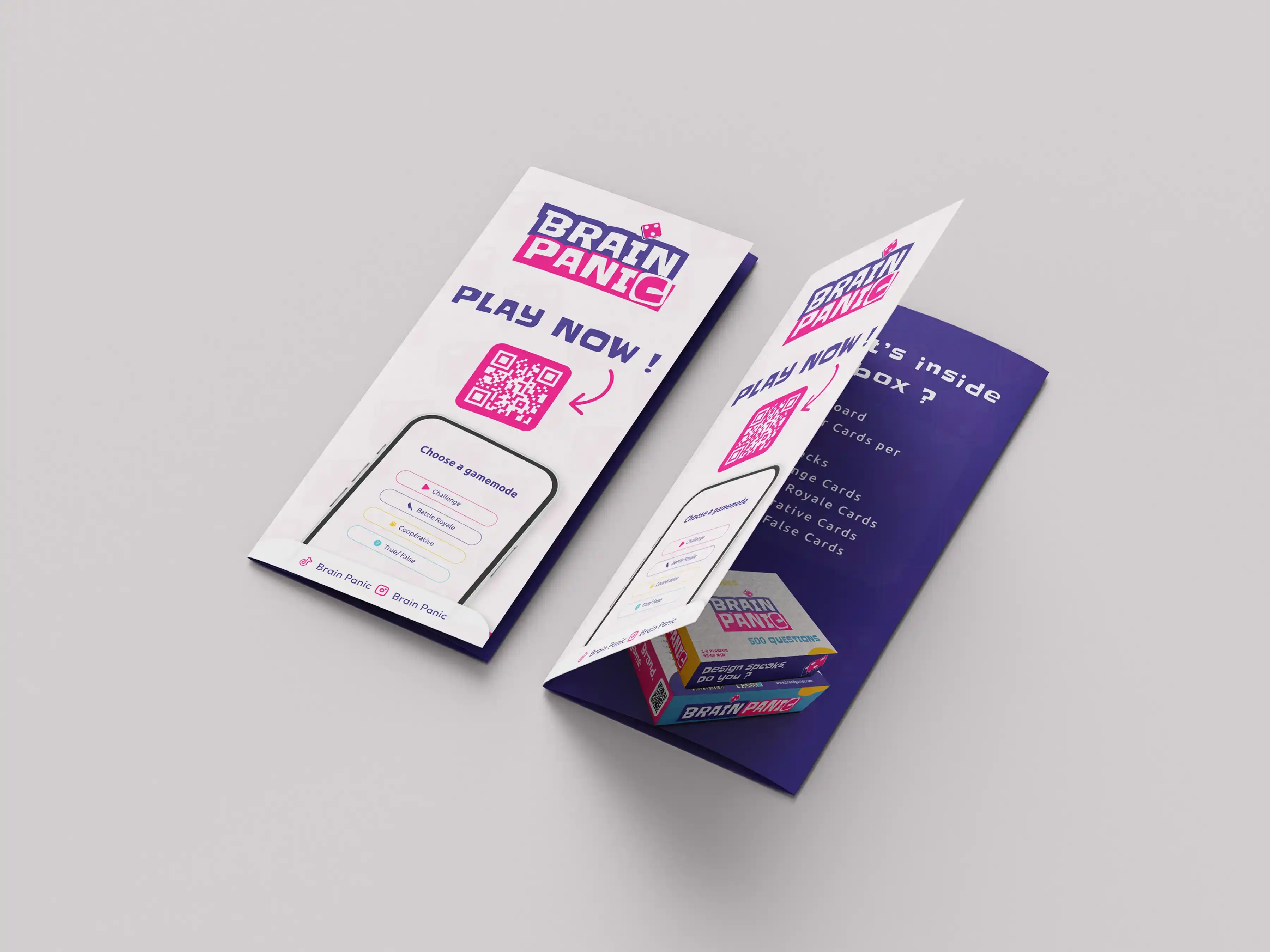 Dépliant Brain Panic