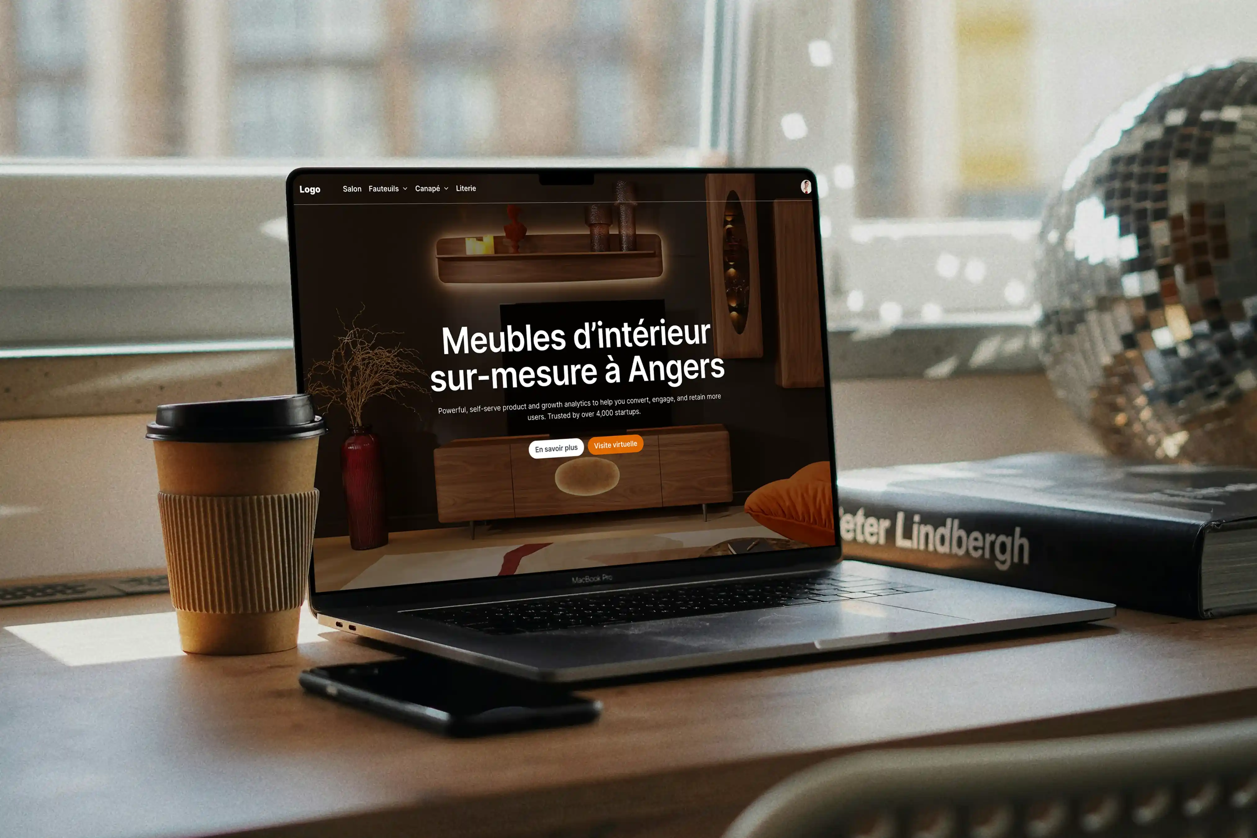 Site Meubles — Design d'Interface