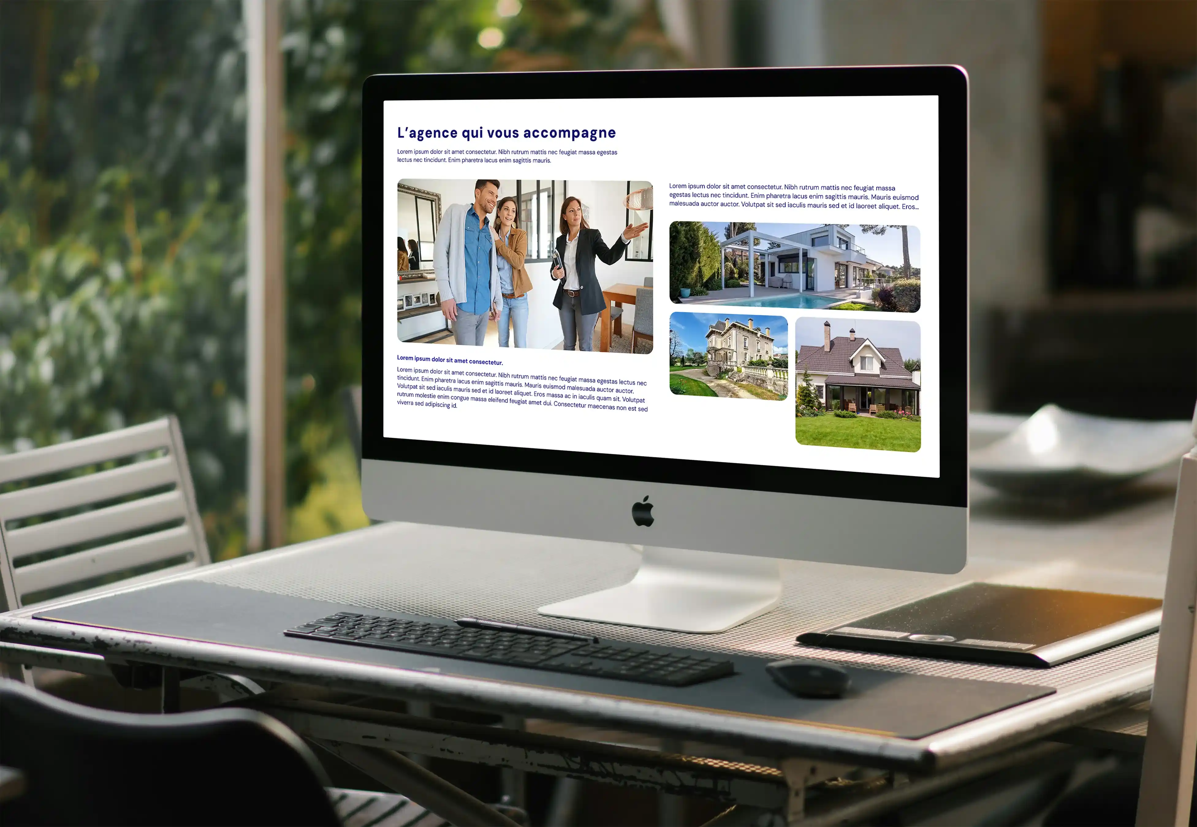 Histoire agence immobilière