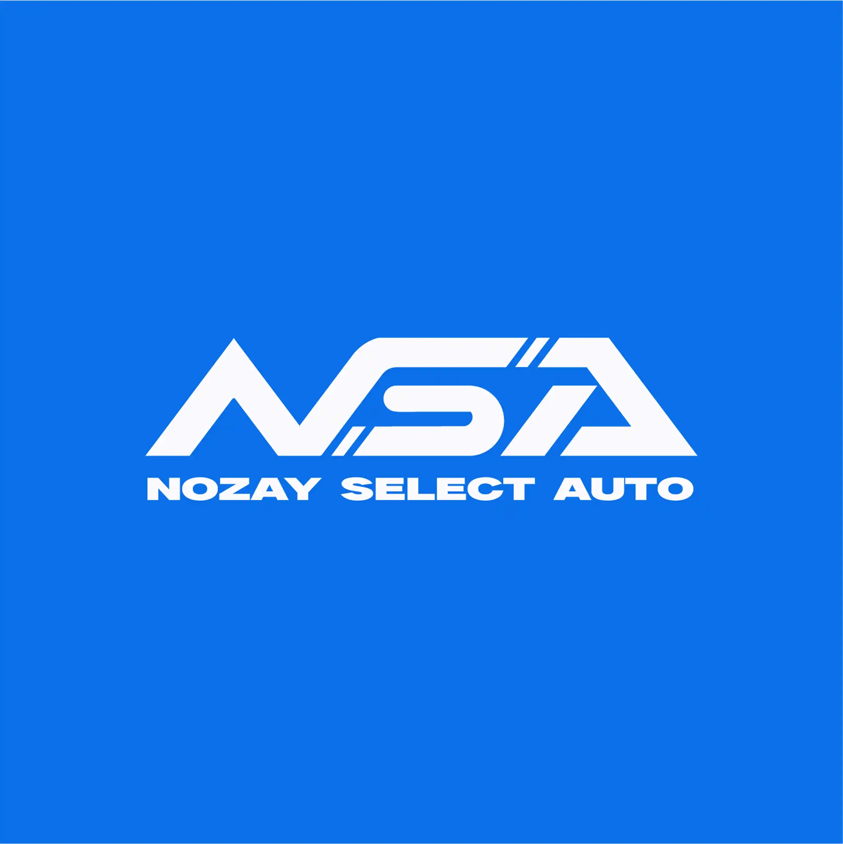 Logo négatif Nozay Select Auto